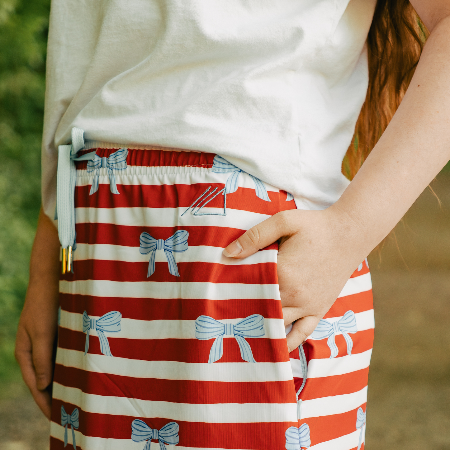 
                  
                    Red, White and Cute Limited Skirt
                  
                