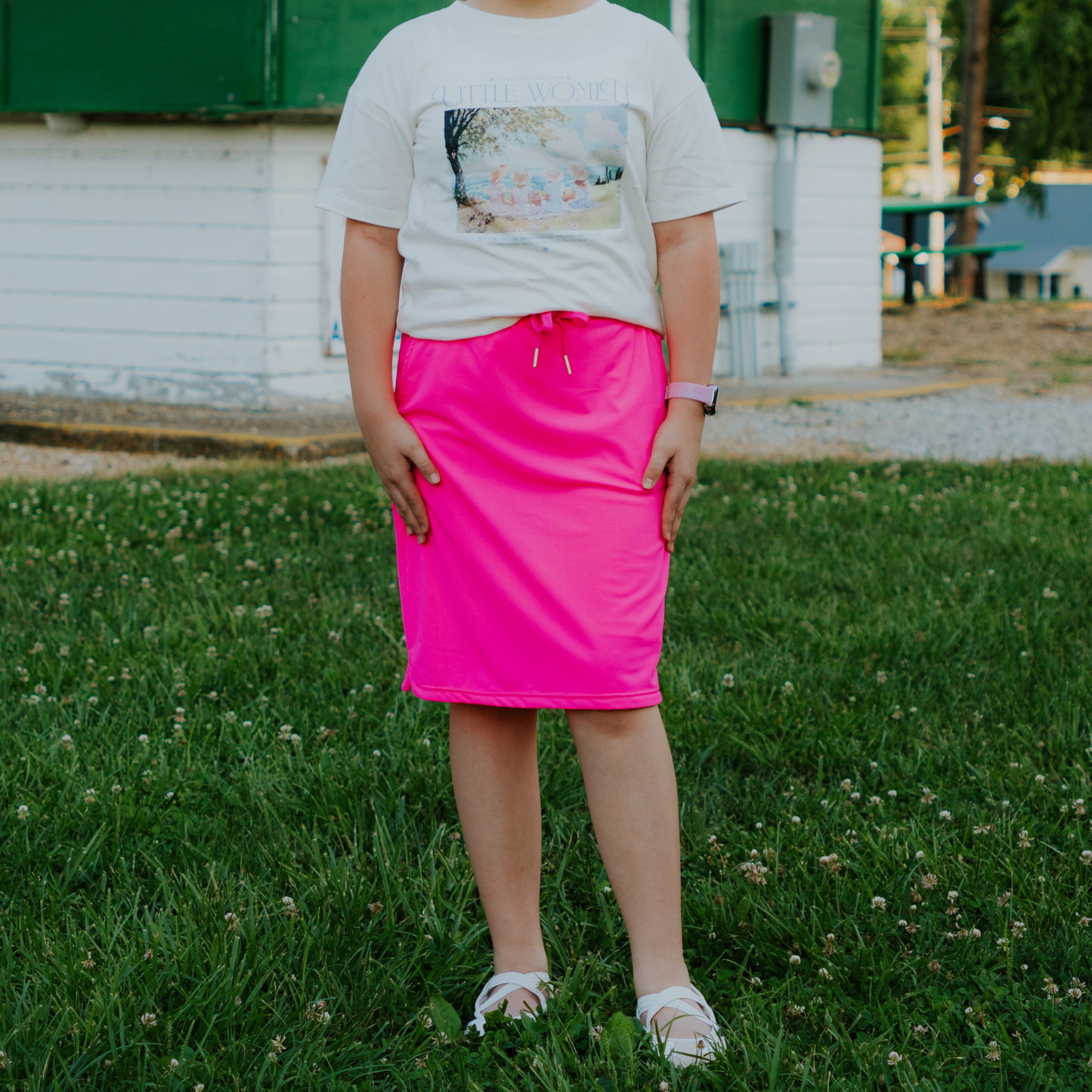
                  
                    Hot Pink Everyday Skirt - Kids
                  
                