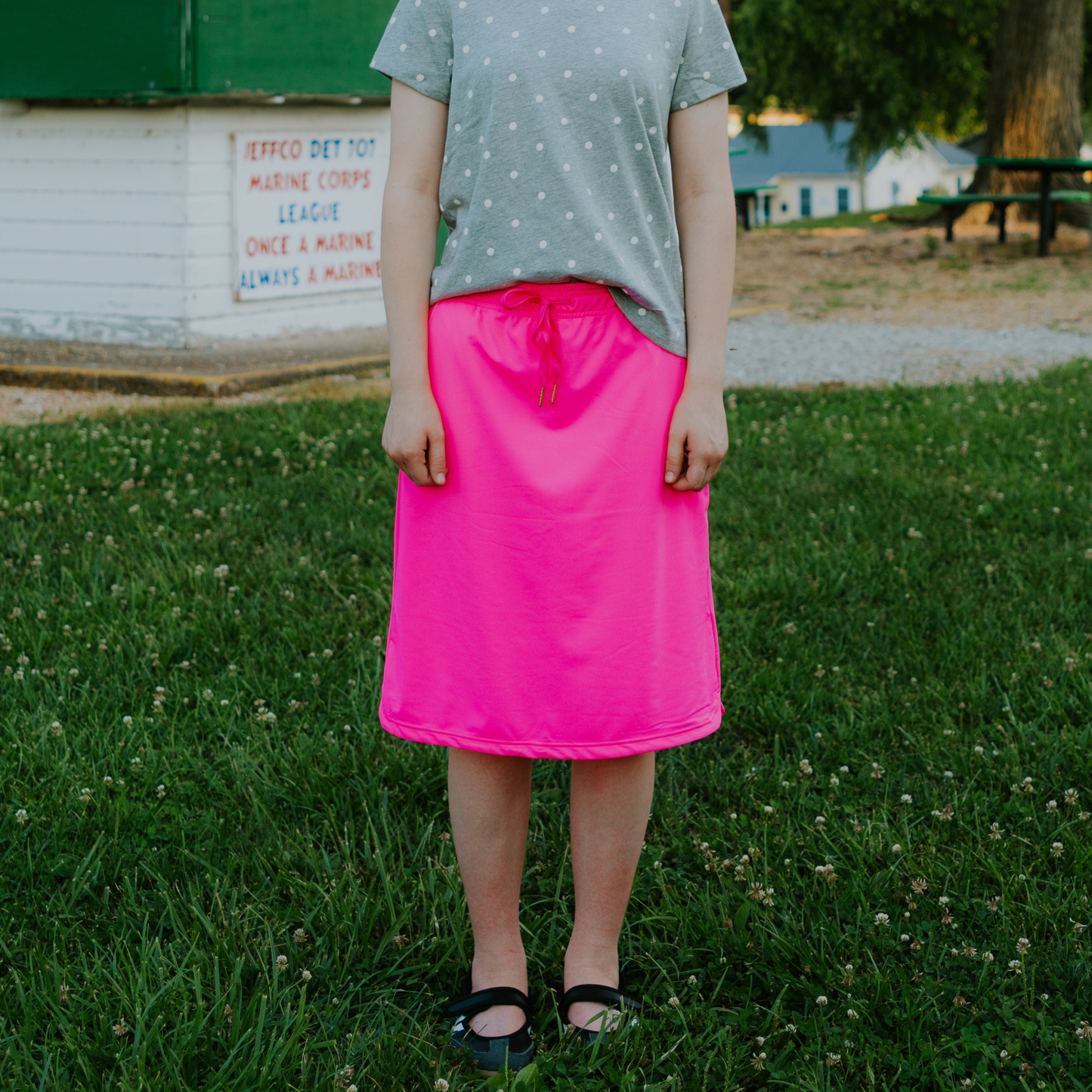 
                  
                    Hot Pink Everyday Skirt
                  
                