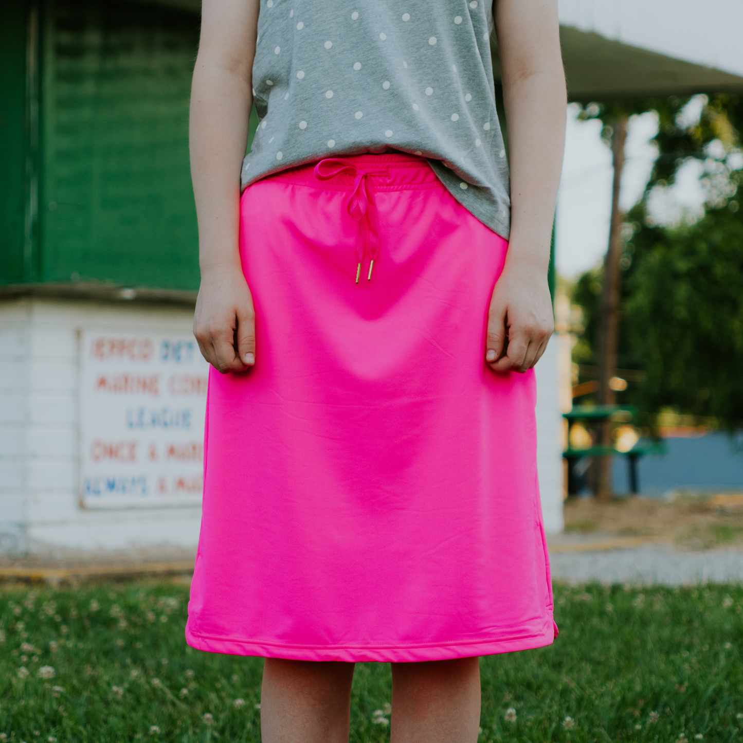 
                  
                    Hot Pink Everyday Skirt
                  
                