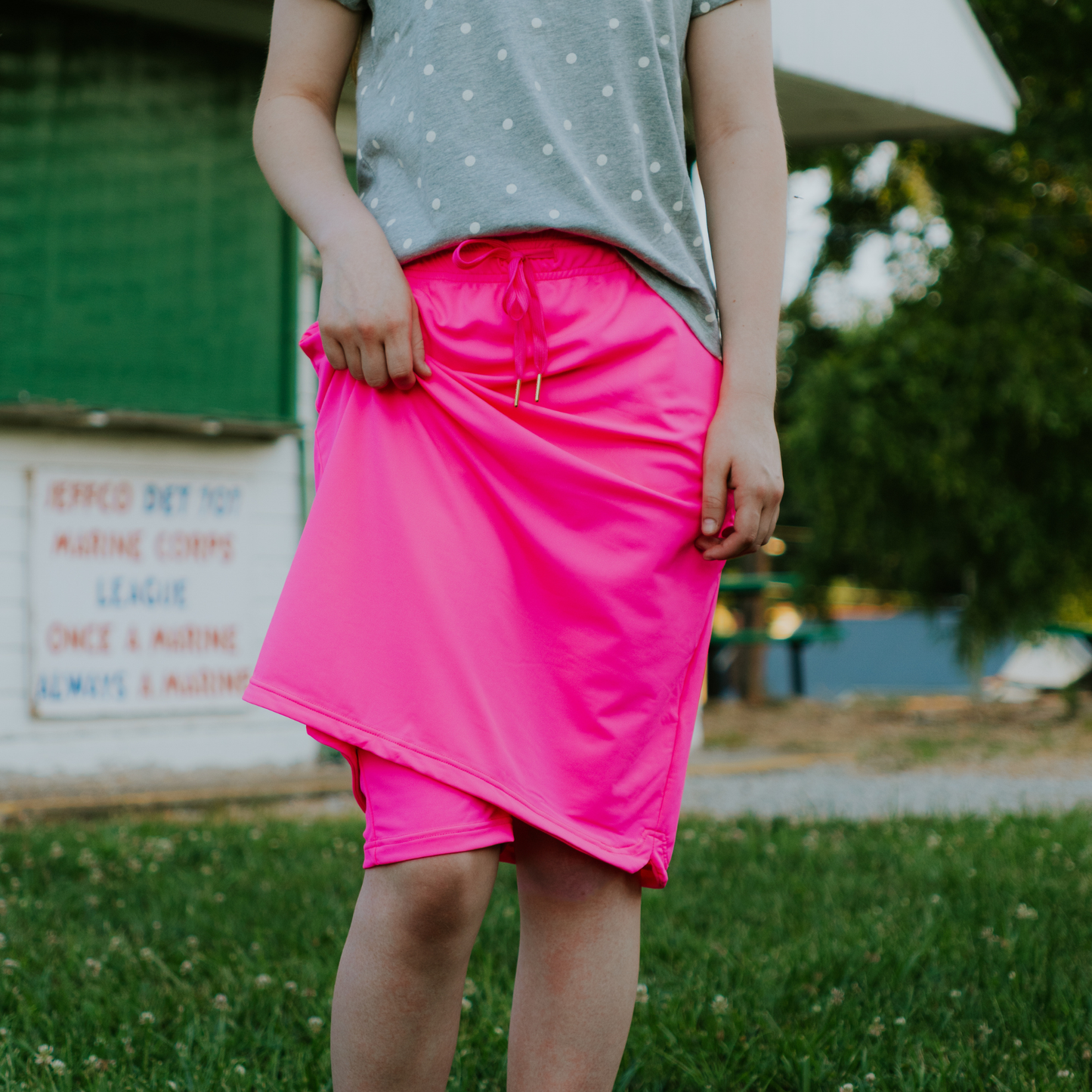 
                  
                    Hot Pink Everyday Skirt
                  
                