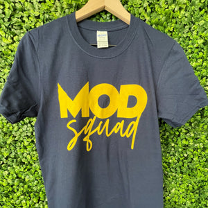 MOD Squad Shirt Navy & Yellow - MOD Sportswear