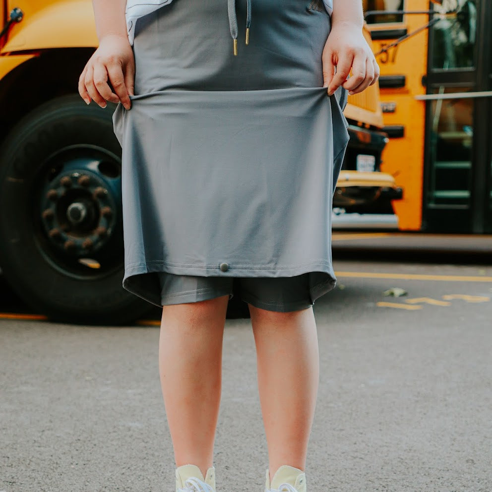 
                  
                    Gray Classic Skirt
                  
                