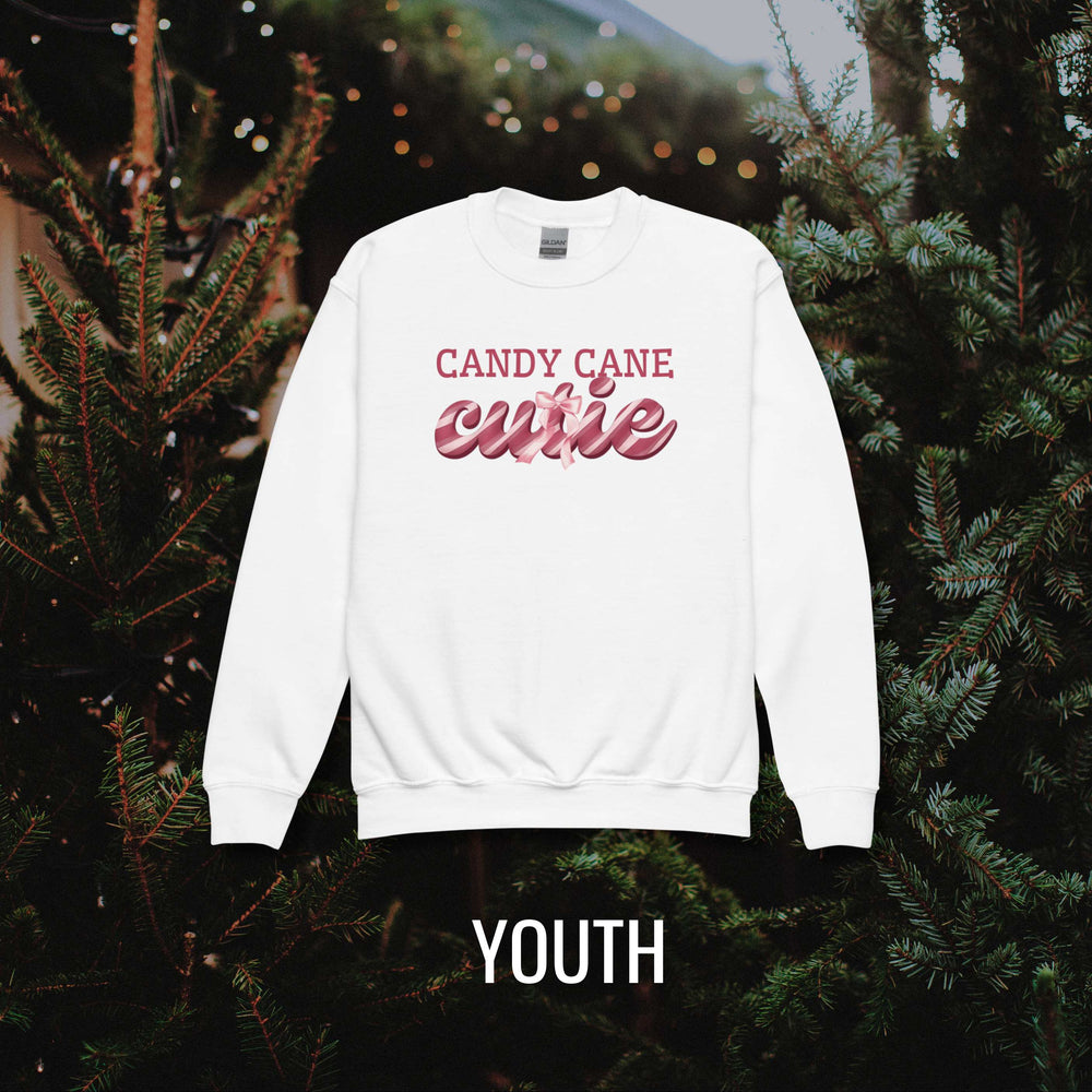 Youth Candy Cane Cutie Sweatshirt
