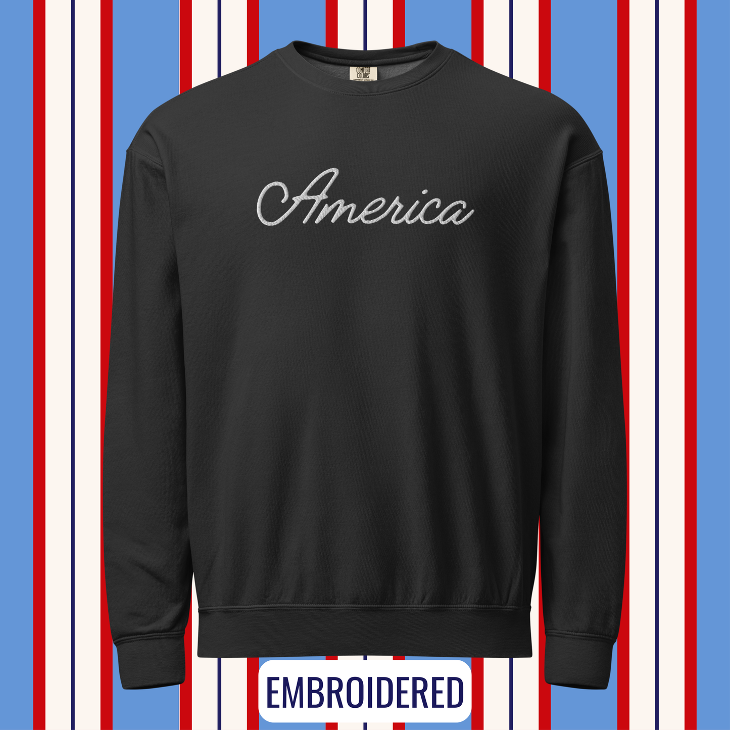
                  
                    America Sweatshirt (embroidered)
                  
                