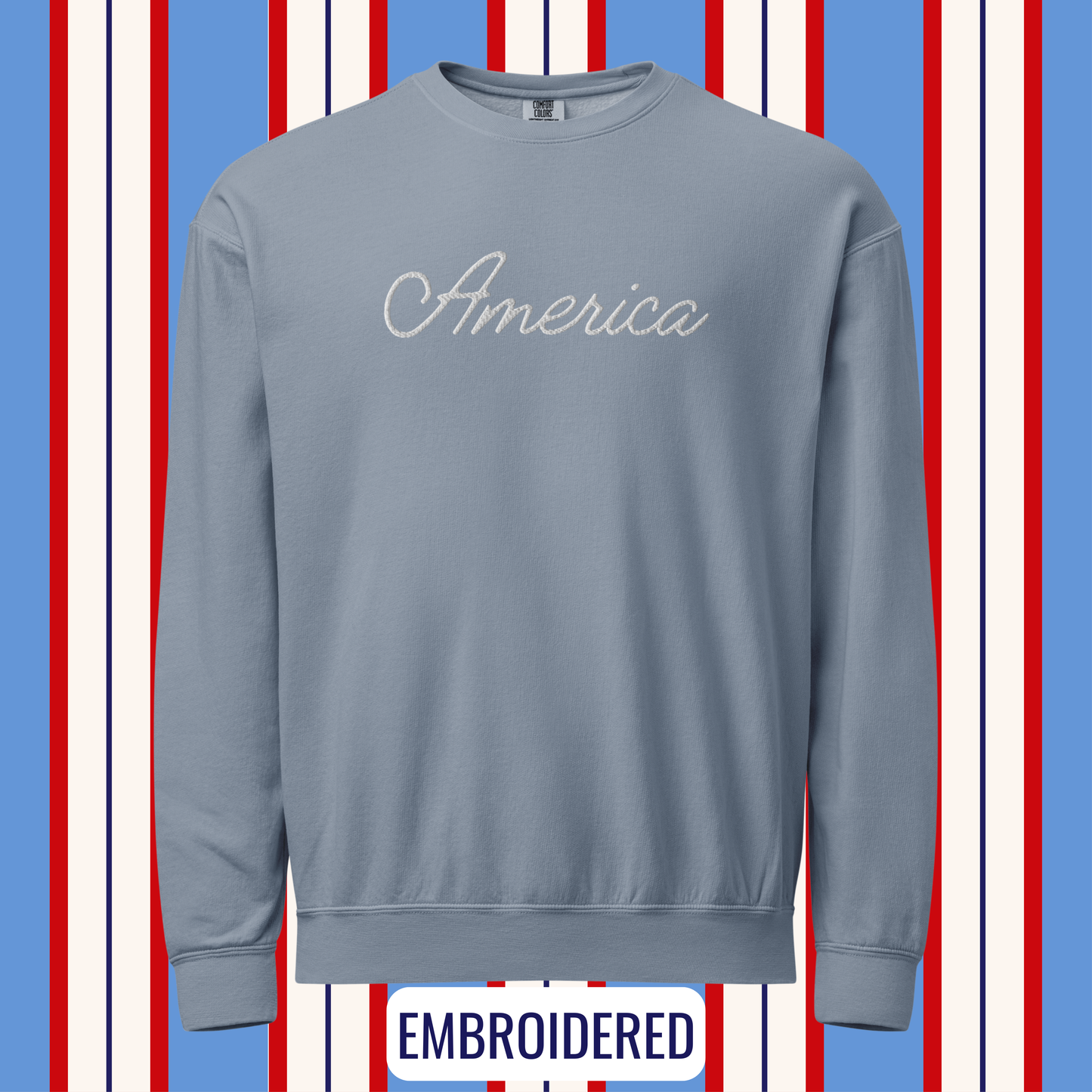 
                  
                    America Sweatshirt (embroidered)
                  
                