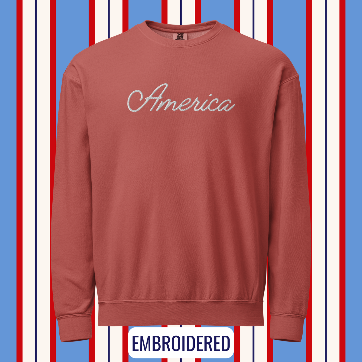 
                  
                    America Sweatshirt (embroidered)
                  
                