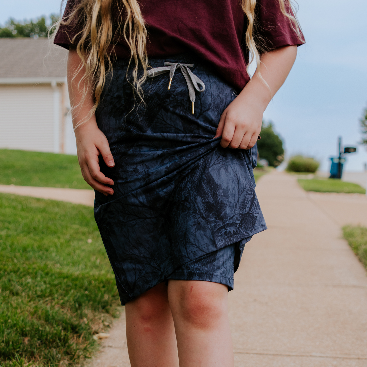
                  
                    Midnight Camo Limited Skirt - Kids
                  
                