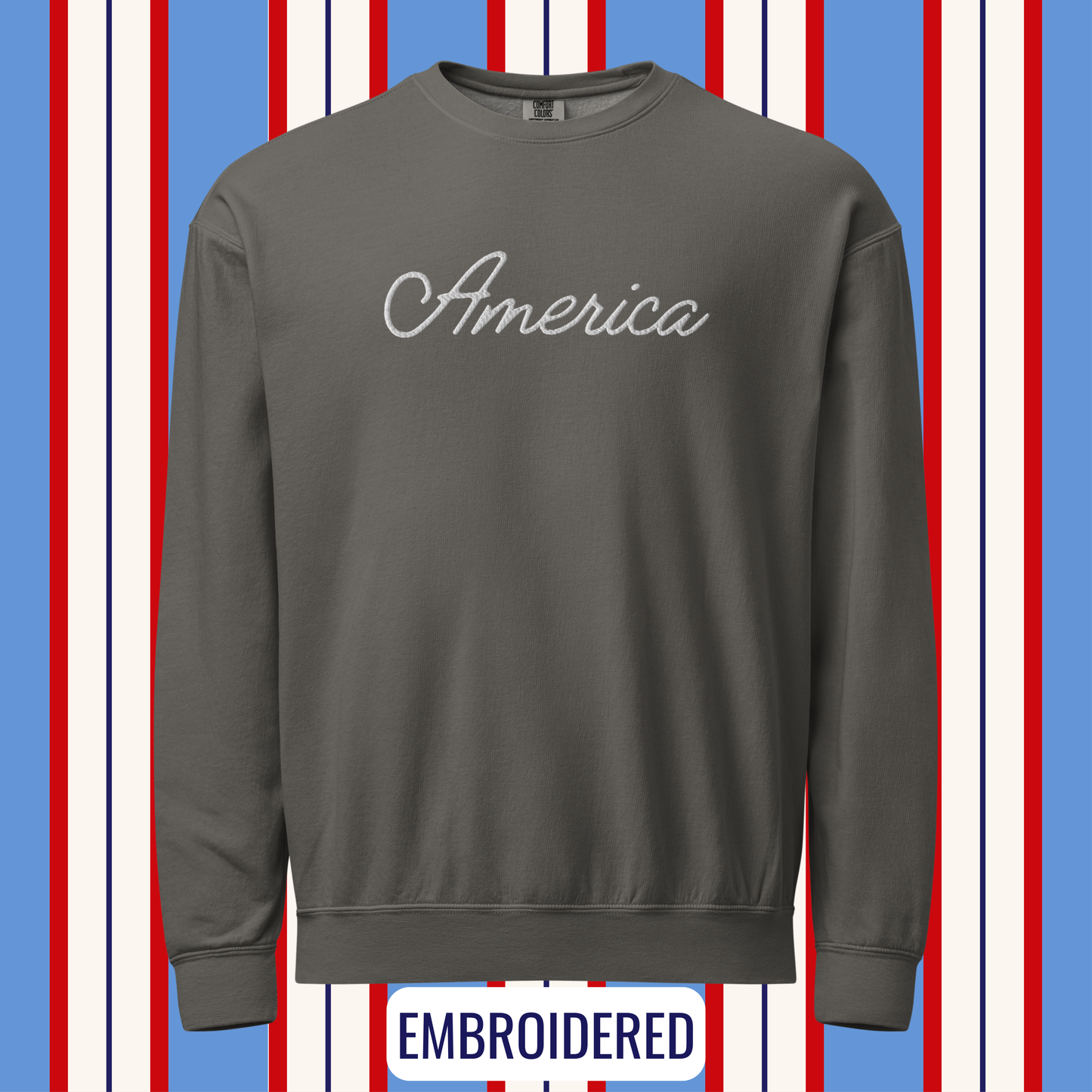 
                  
                    America Sweatshirt (embroidered)
                  
                