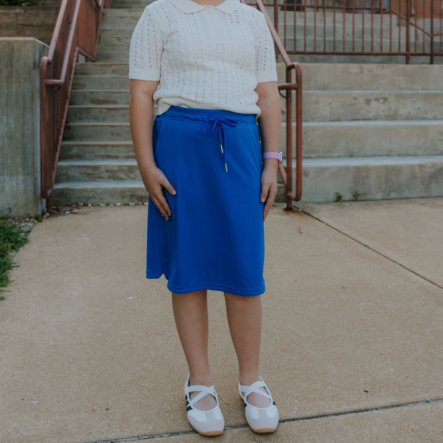 
                  
                    Royal Blue Everyday Skirt - Kids
                  
                