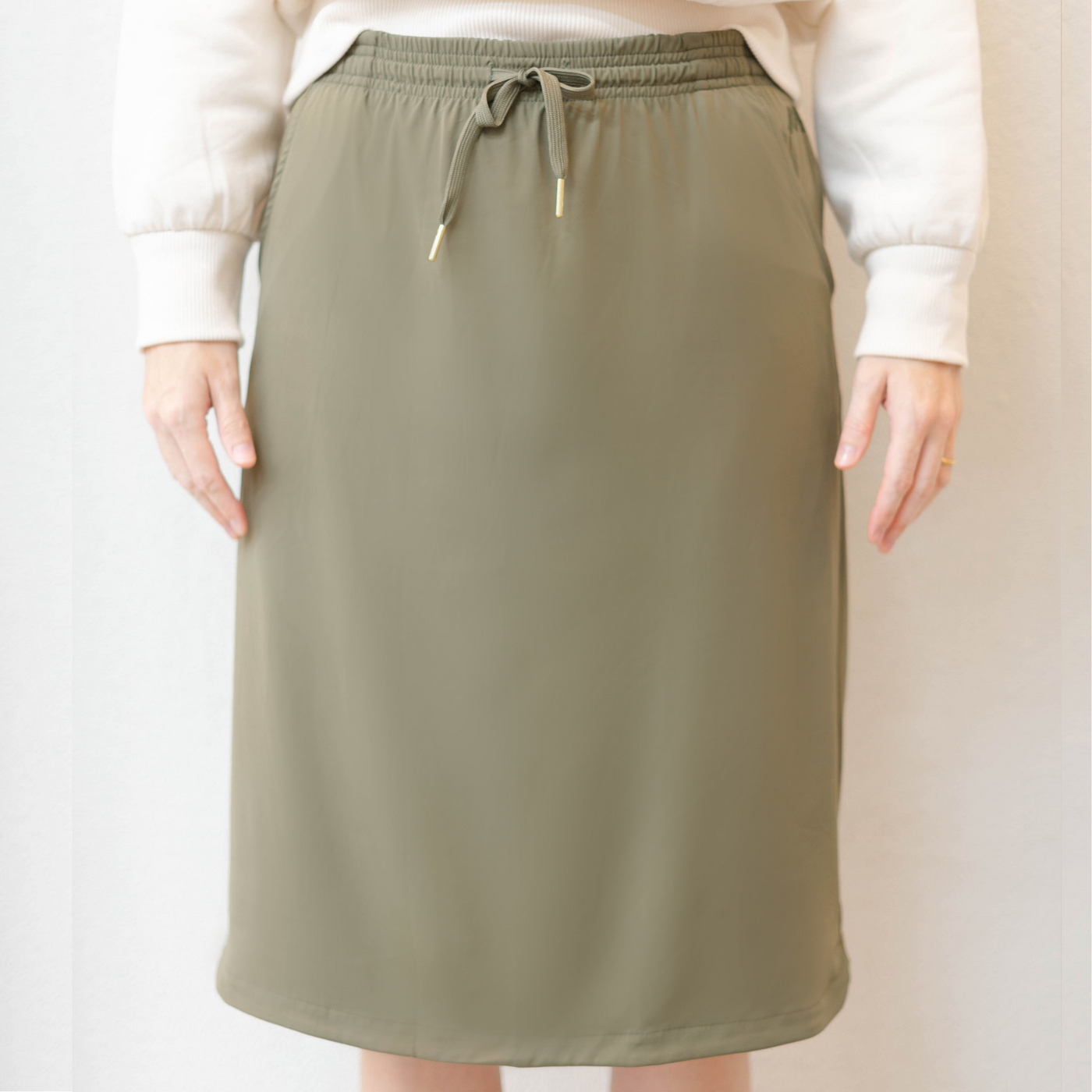 The EveryDay Skirt - Olive Green - MOD Sportswear