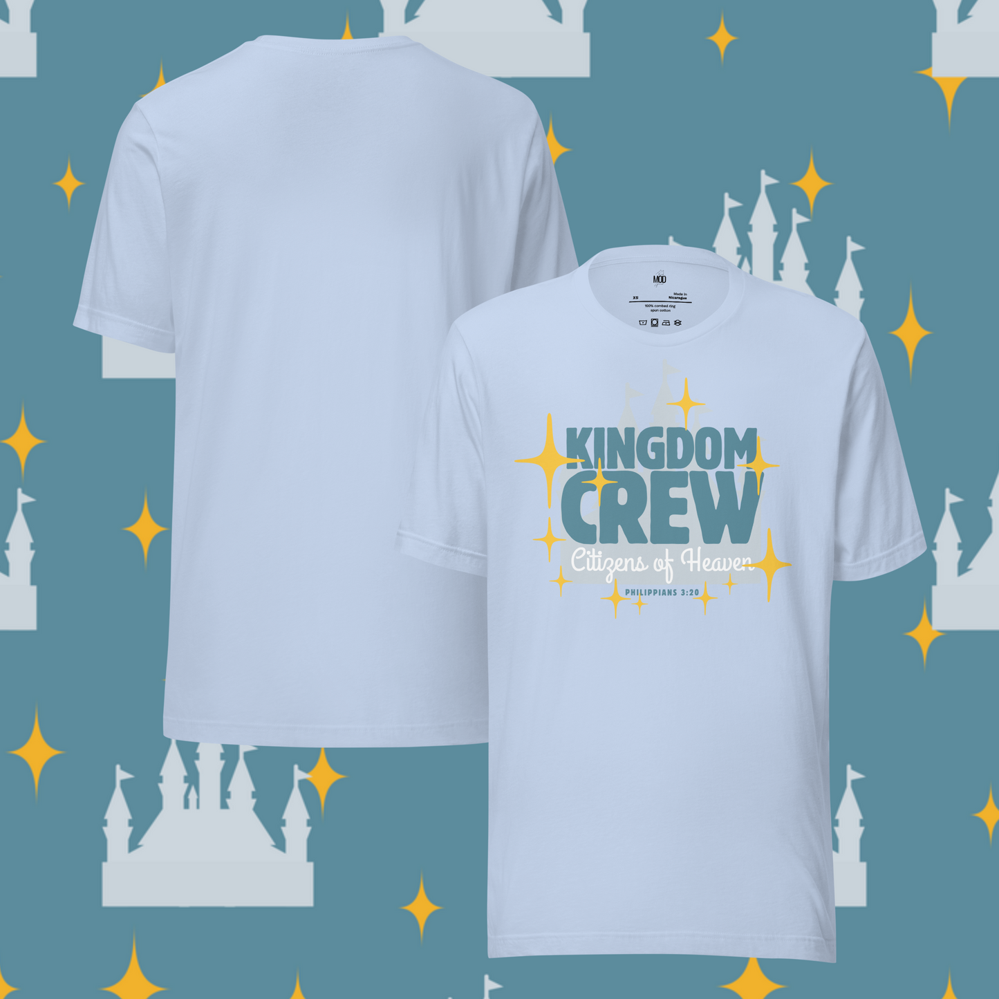 
                  
                    "Kingdom Crew" Family Tee (Bella + Canvas)
                  
                
