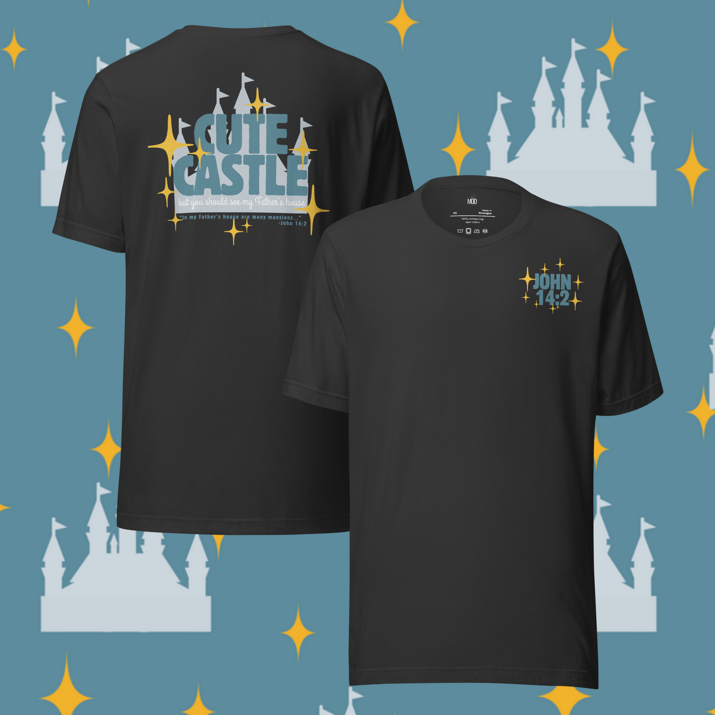 
                  
                    "Cute Castle" Tee (Bella + Canvas)
                  
                