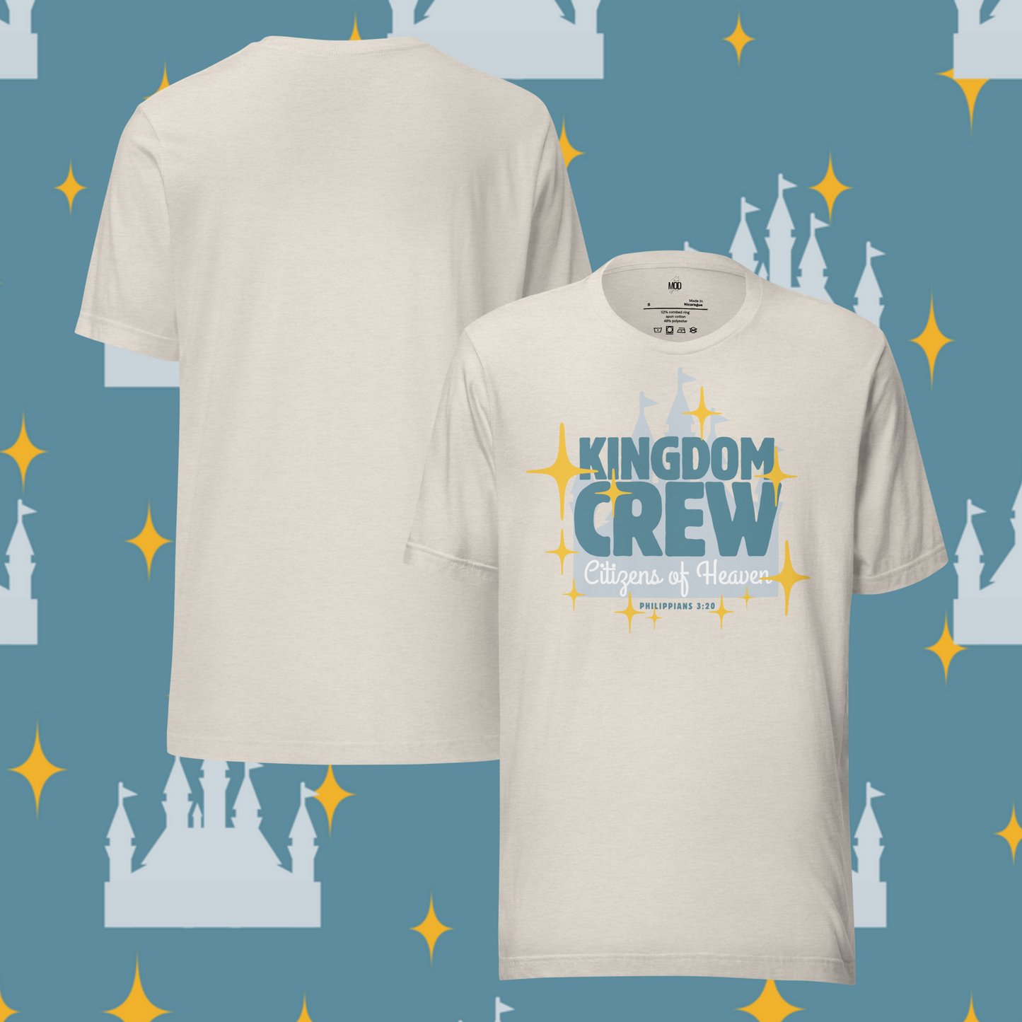 
                  
                    "Kingdom Crew" Family Tee (Bella + Canvas)
                  
                