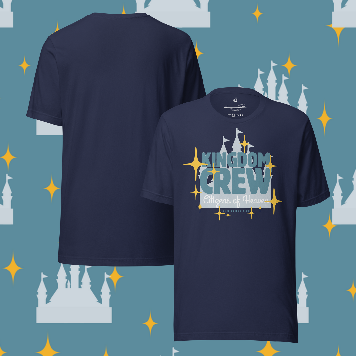 
                  
                    "Kingdom Crew" Family Tee (Bella + Canvas)
                  
                