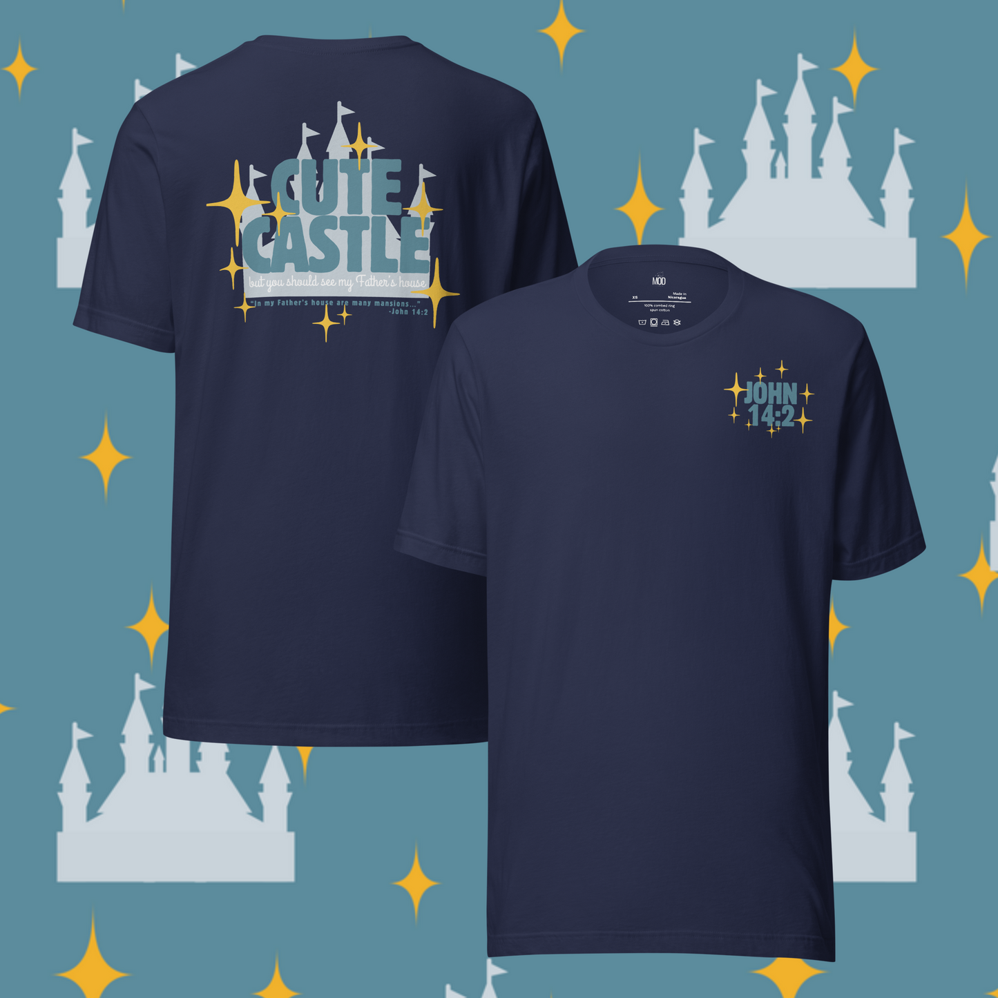 
                  
                    "Cute Castle" Tee (Bella + Canvas)
                  
                