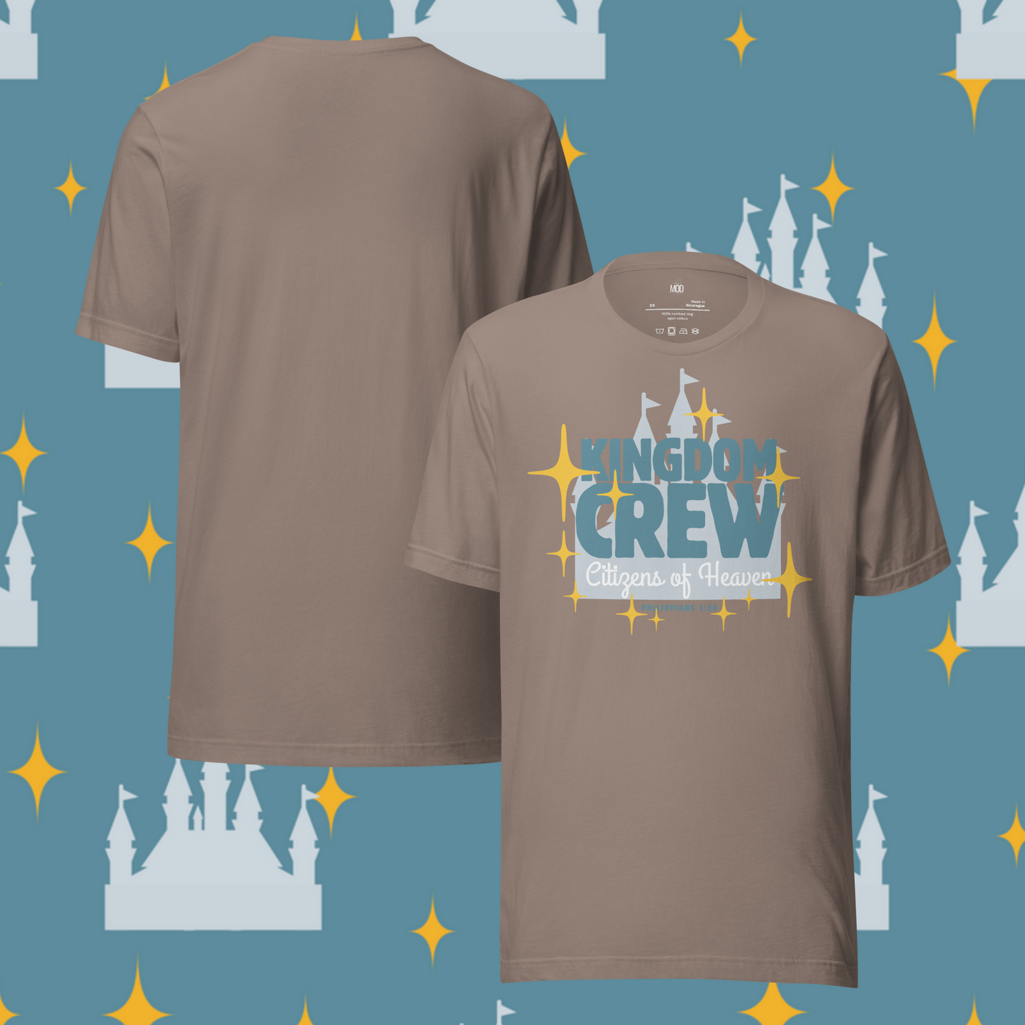 
                  
                    "Kingdom Crew" Family Tee (Bella + Canvas)
                  
                