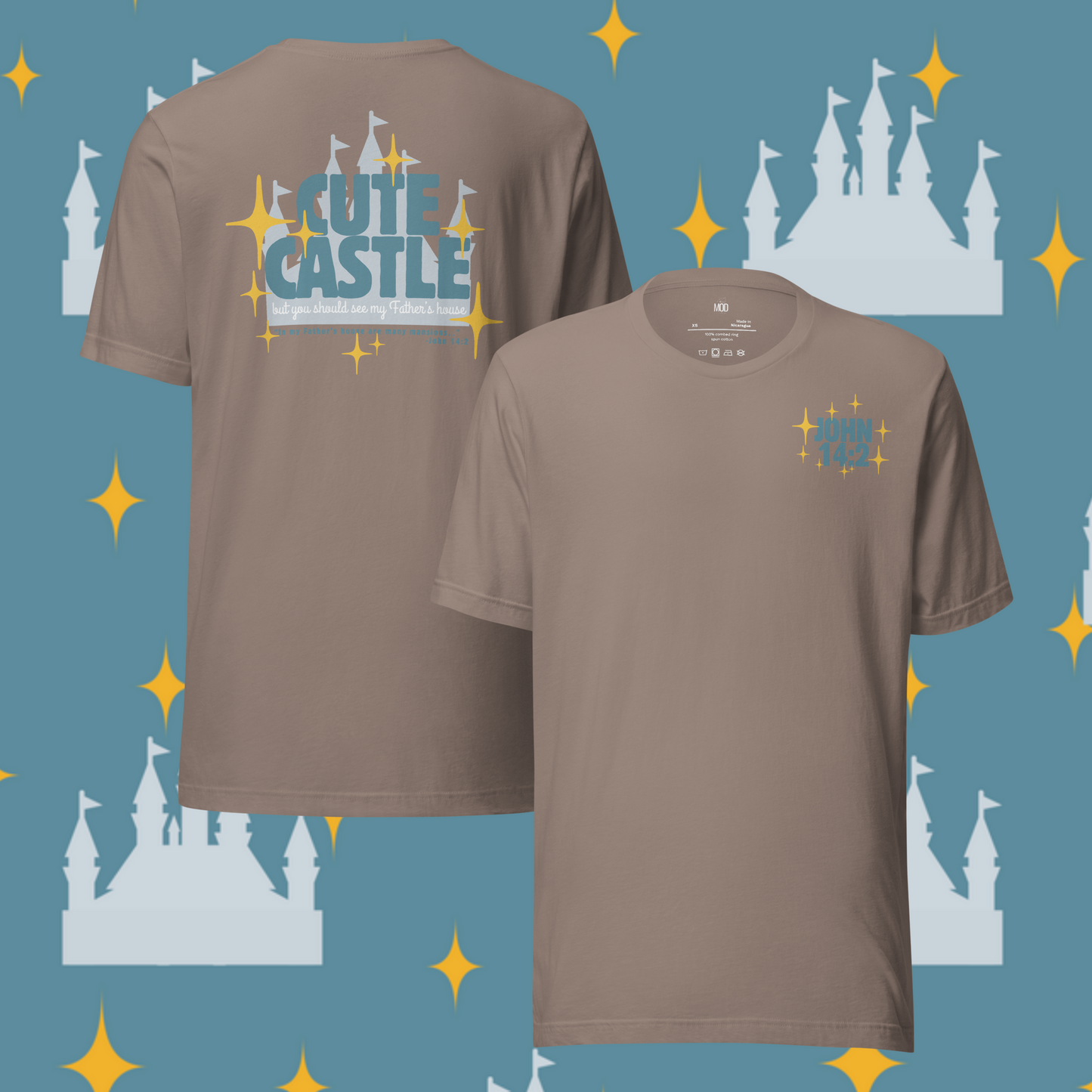 
                  
                    "Cute Castle" Tee (Bella + Canvas)
                  
                