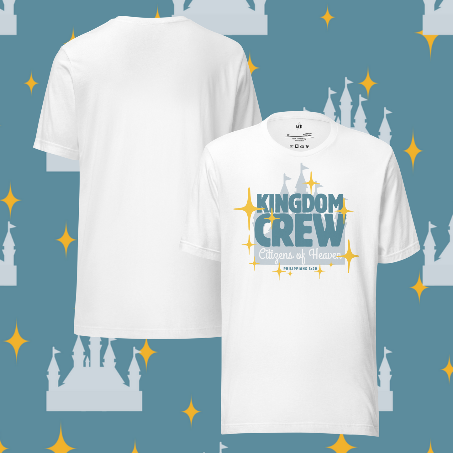 
                  
                    "Kingdom Crew" Family Tee (Bella + Canvas)
                  
                